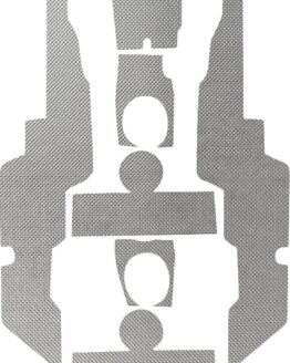 DEI Center Console Heat Shield Kit For Polaris RZR XP 4 1000/Turbo