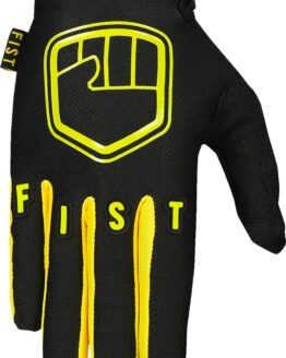 FIST Strapped Stocker Short Cuff Gloves Fluoro Yellow Men's XS