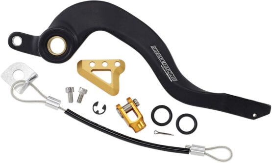 Black & Gold Brake Pedal - Image 3