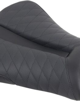 Track LS Lattice Stitched Solo Seat - Black