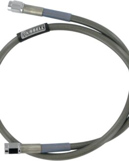 Russell Universal Braided Stainless Steel Brake Line - 25"