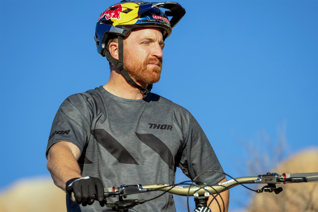 Thor Assist Hazard Short-Sleeve Jersey XL Black Heather Charcoal Men's - Image 4