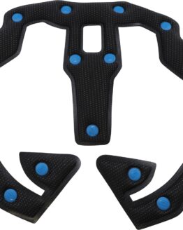 100% Trajecta Bicycle Helmet Liner Black Medium