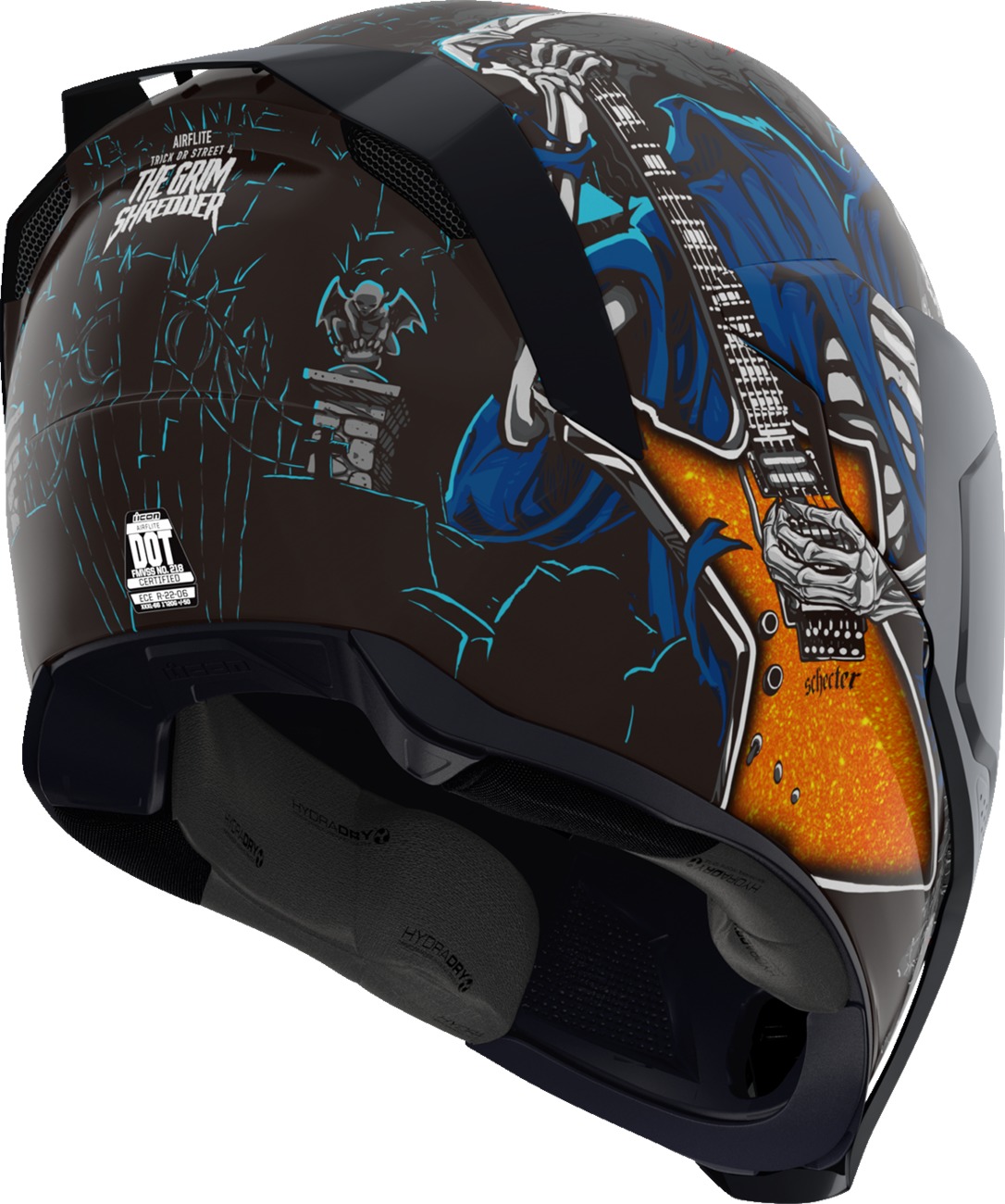 ICON Airflite Trick or Street 4 Helmet Black M - Image 4