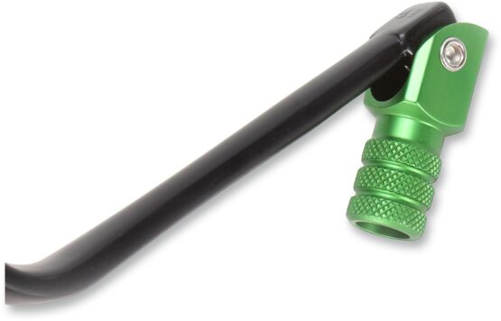 Anodized Forged Folding Shift Lever Black/Green - Image 4