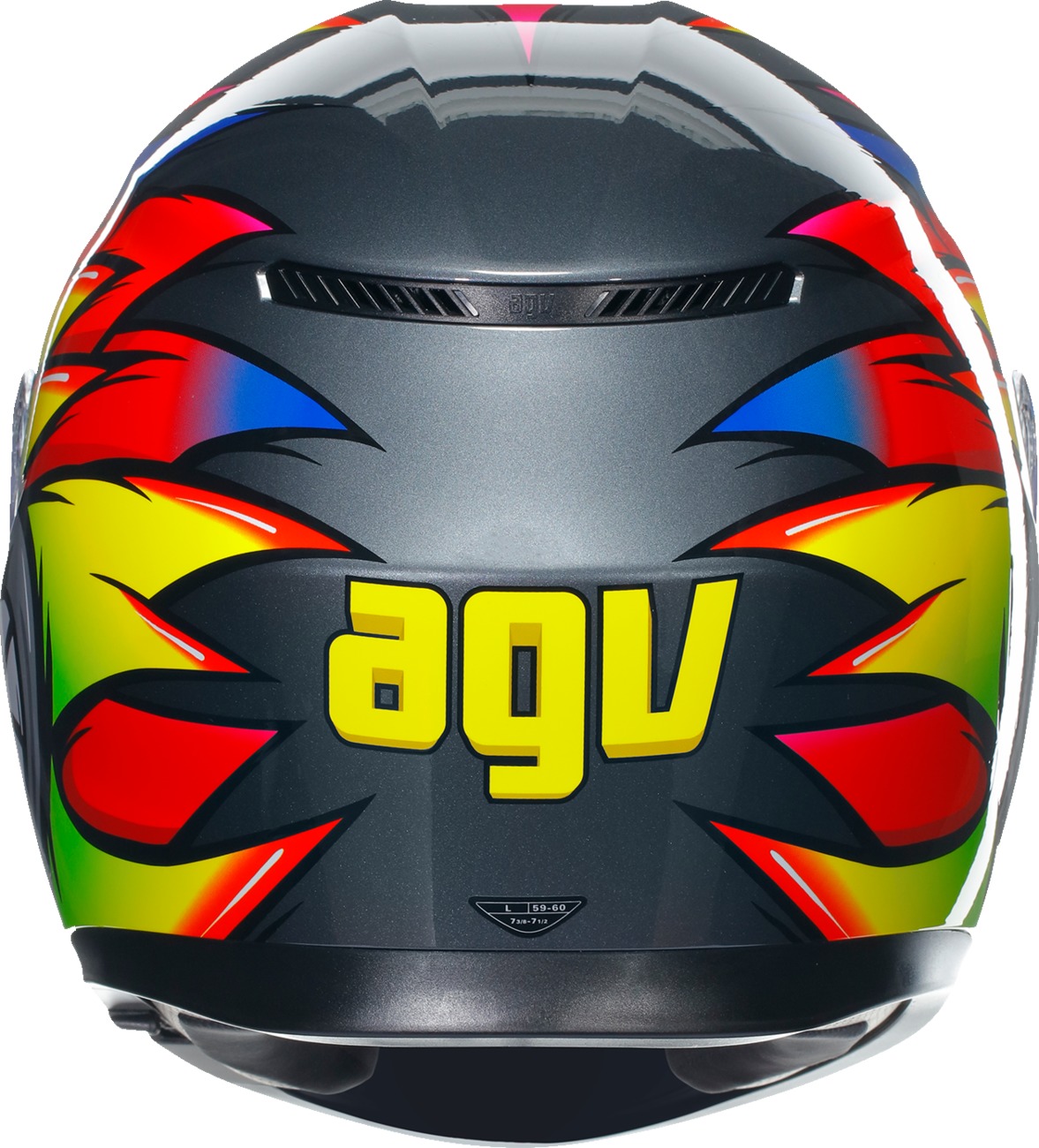 AGV K3 Birdy 2.0 Full Face Helmet Gloss Multi Unisex Small - Image 4