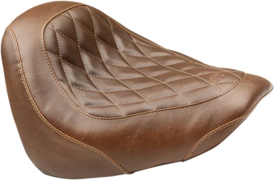 Tripper Diamond Synthetic Leather Brown Solo Seat