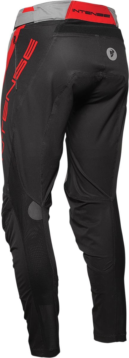 Thor Intense Assist MTB Pants Black/Gray/Red Men's Size 36 - Image 4
