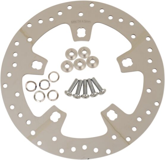 Solid Polished Front Brake Rotor 292mm