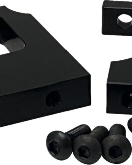 Giant Loop GSA23 Adapter Kit for BMW GSA Pannier Mounts Black