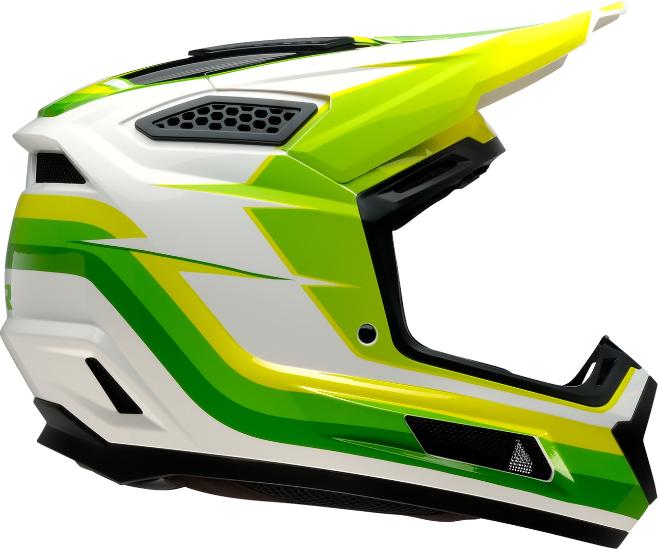 Z1R Dirt Maxx Vortex Helmet White/Green XL - Image 4
