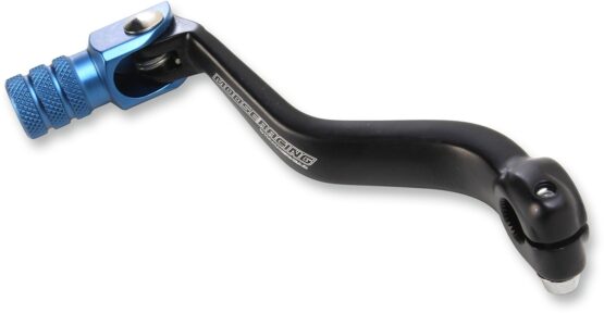 Anodized Forged Folding Shift Lever Black/Blue