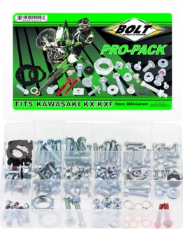Bolt Pro-Pack Hardware Kit For Kawasaki KX/KXF