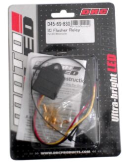 DRC Ultra Bright LED IC Flasher Relay, 3-Wire Motorcycle
