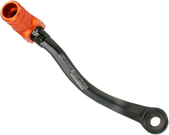 Anodized Forged Folding Shift Lever Black/Orange - Image 3