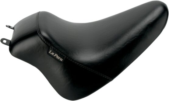 Bare Bones Smooth Vinyl Solo Seat Black Upfront