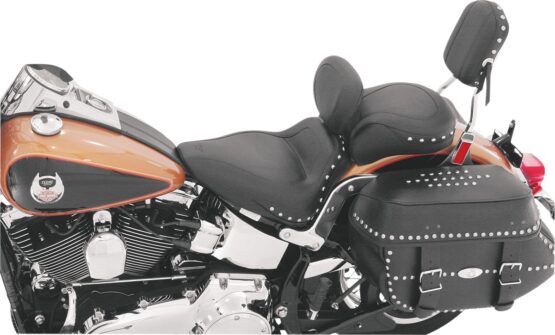 Studded Vinyl Solo Seat w/Backrest - Image 2