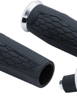 Hex Grips 1inch Universal Chrome