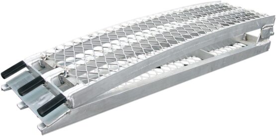 Single Folding Aluminum "XL" Loading Ramp - 89" Long, 12" Wide - Image 6