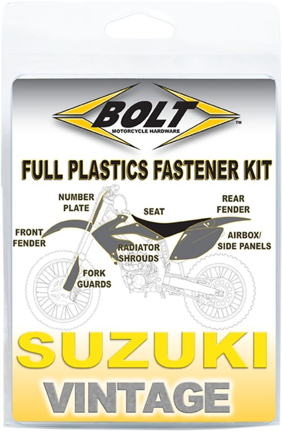 Full Plastic Fastener Kit