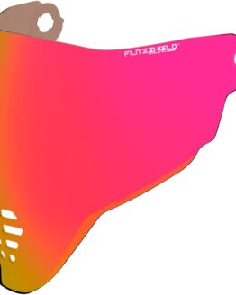 Airflite Anti-Fog Mirrored Shield Visor in Red