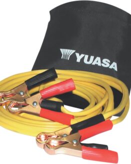 Yuasa Jumper Cables 8ft Heavy Duty 8-Gauge with Storage Bag