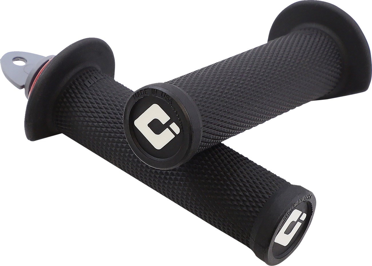 ODI Ruffian ATV/PWC Lock-On Grips Black/Red 7/8in Bars - Image 3