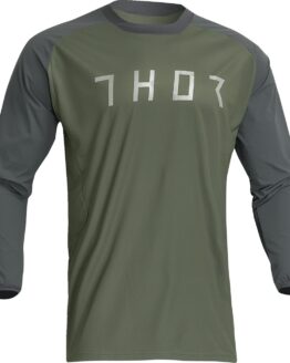 Thor Terrain Jersey XL Charcoal Green Men's Off-Road
