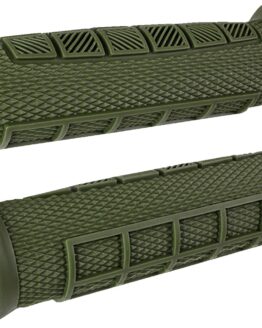 ODI Elite Pro v2.1 Lock-On Grips Black/Green Pair