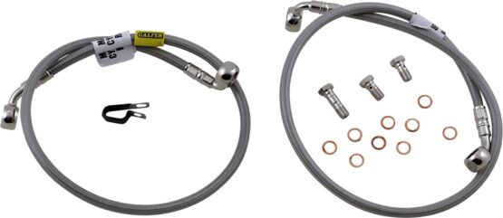 Stainless Steel Front 2-Lines Brake Line Kit