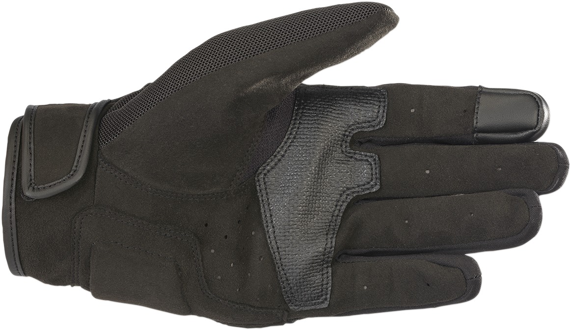 C Vented Air Street Riding Gloves Black Medium - Image 3