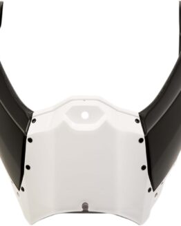 Acerbis White Upper Radiator Shroud w/ Black Ducts Fits Yamaha YZ250F/YZ450F