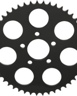 Steel 530 Conversion 49T Drive Sprocket Gloss Black