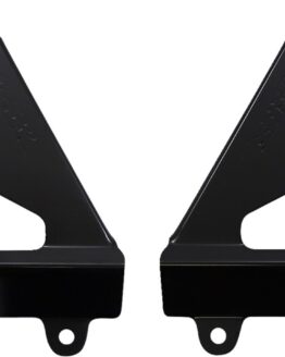 Black Radiator Brace Kit For 21-24 CRF450R & 22-24 CRF250R