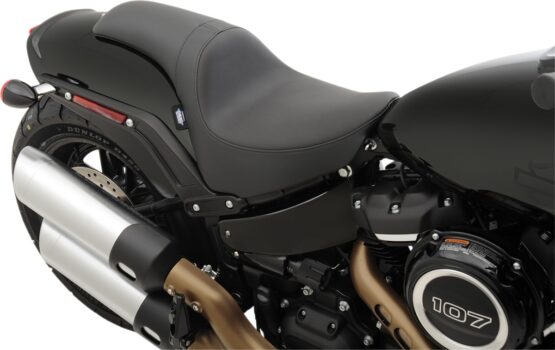 Predator Smooth Leather 2-Up Seat Black Foam