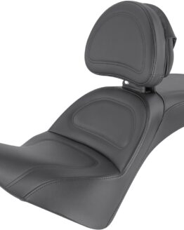 Explorer Smooth 2-Up Seat Black Gel w/Backrest