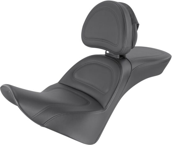 Explorer Smooth 2-Up Seat Black Gel w/Backrest