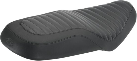 Classic Ribbed Vinyl 2-Up Seat - Black