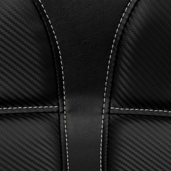 Dominator Stitched Solo Seat Black Gel - Image 3