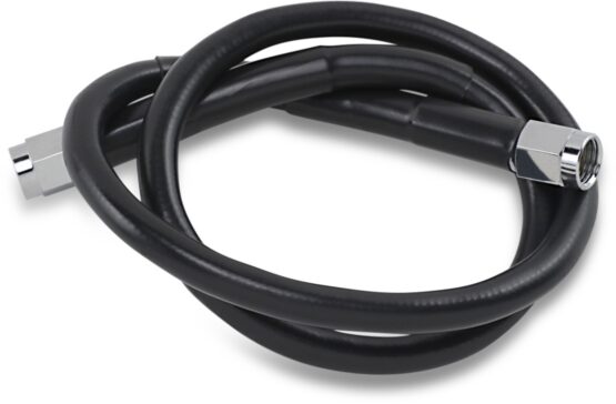 Black 24" Brake Line - DOT -3 AN Universal