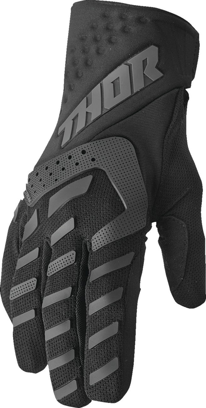 Thor Youth Spectrum Gloves Black 2XS - Image 3