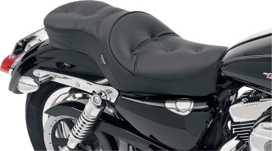 Low-Profile Pillow Vinyl 2-Up Seat - Black - Image 4