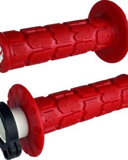 ODI V2 Rogue Lock-On Grips Red for 7/8" Bars