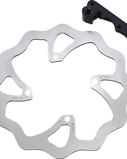 Oversize Wave Solid Brake Rotor Kit