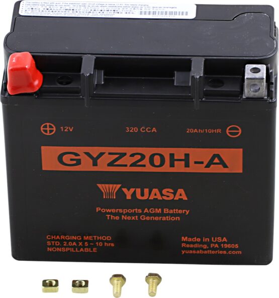 GYZ20H-A Factory-Activated AGM Maintenance-Free Battery