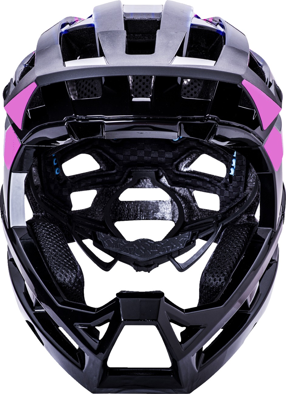 Kali Invader 2.0 LTD Light Speed Full Face Bicycle Helmet L-2XL Black/Purple - Image 3