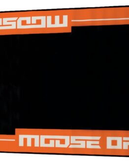 Moose Offroad Bike Pad Floor Mat Orange Black 31.5in x 78.75in