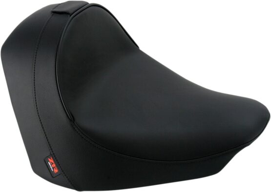 Plain Vinyl Solo Seat Black EZ Mount Low