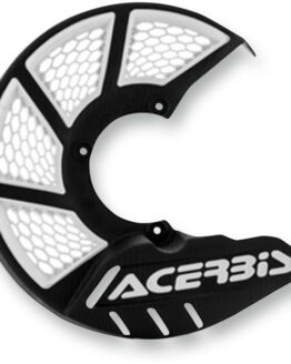 X-Brake Vented Brake Rotor Disc Cover - Black & White