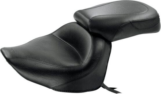 Touring Smooth Vinyl 2-Up Seat - Black